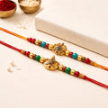 Colourful Bead Rakhi Set