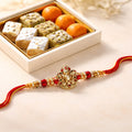 Ganesha Motif Rakhi with Sweets