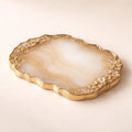 Geode Style Resin Tray