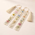 Pressed Flower Resin Bookmark Set