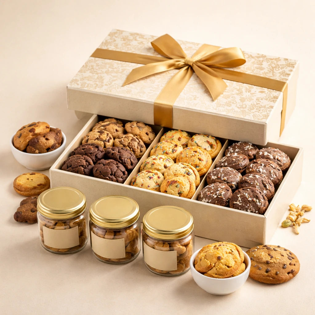 Festive Cookie Gift Box