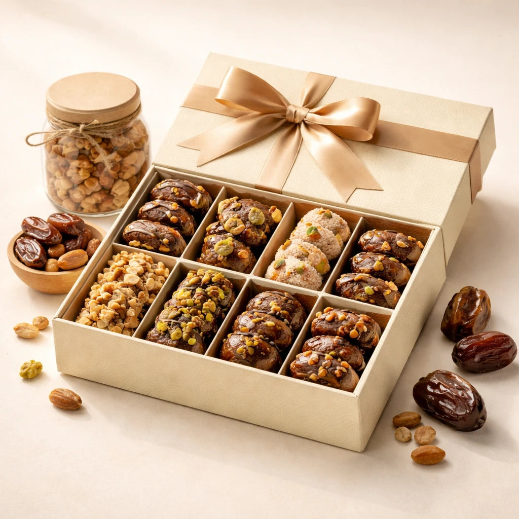 Date and Nut Sweet Box