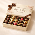Personalised Anniversary Chocolate Box