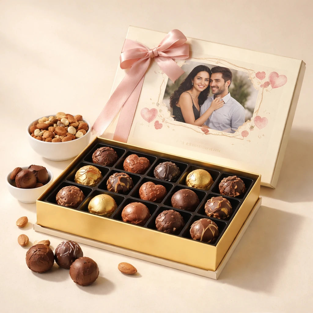 Personalised Couple Chocolate Box