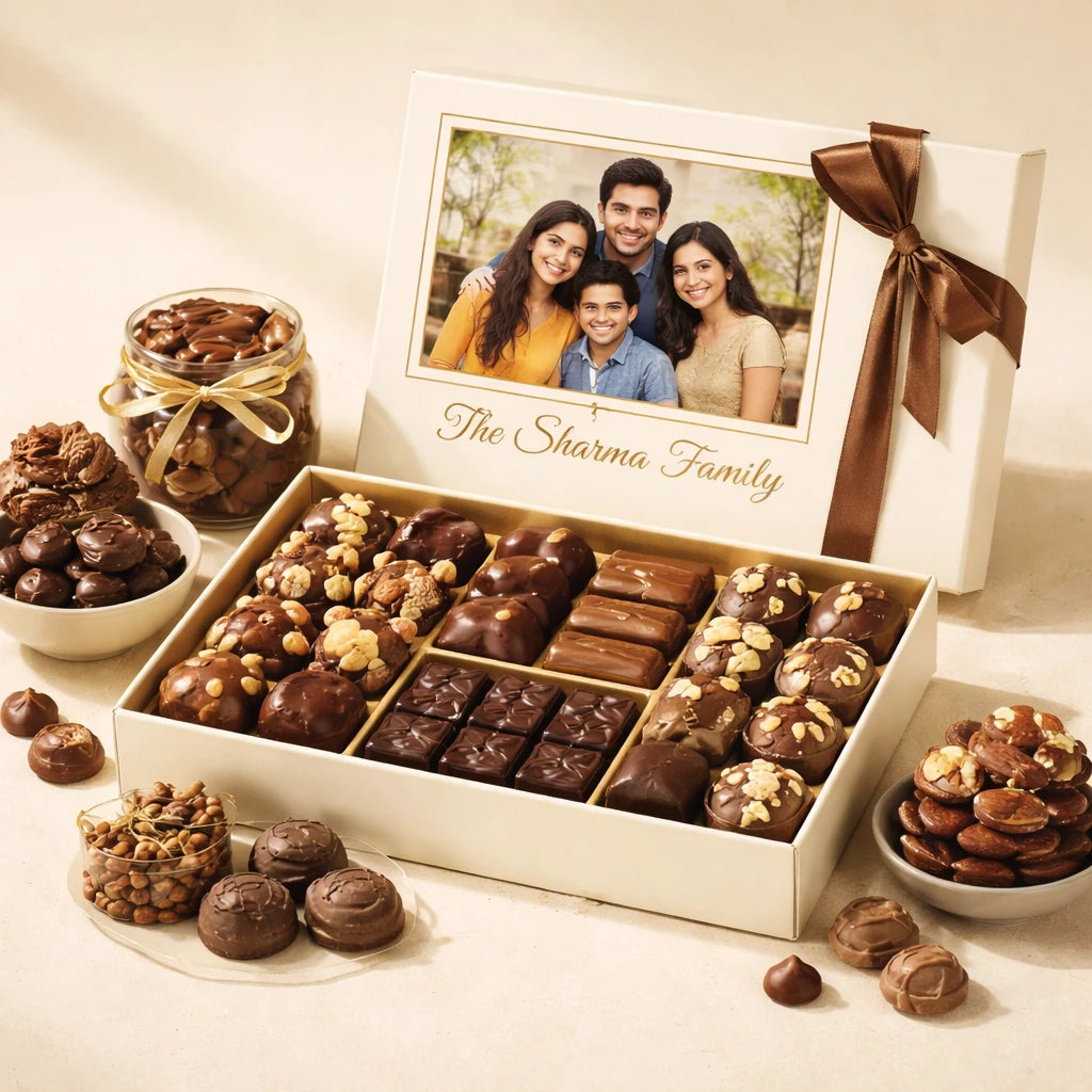 Personalised Family Chocolate Box