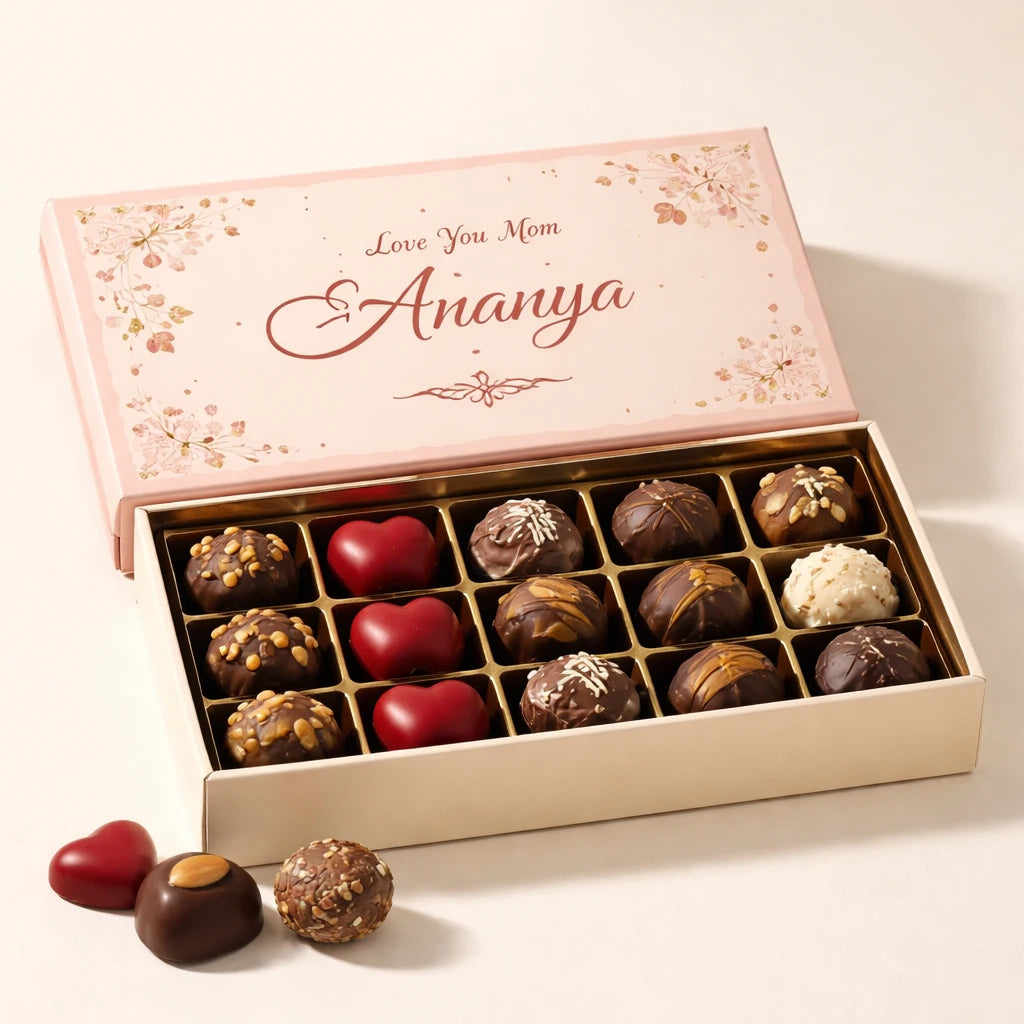 Personalised Chocolate Box for Mother
