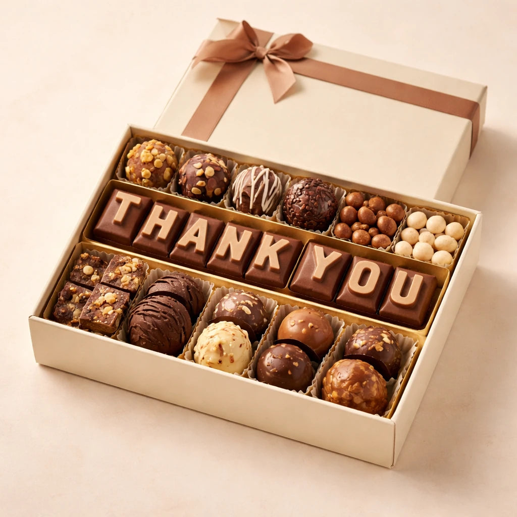 Personalised Thank-You Chocolate Box