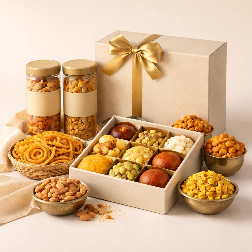 Festival Mithai and Snack Combo