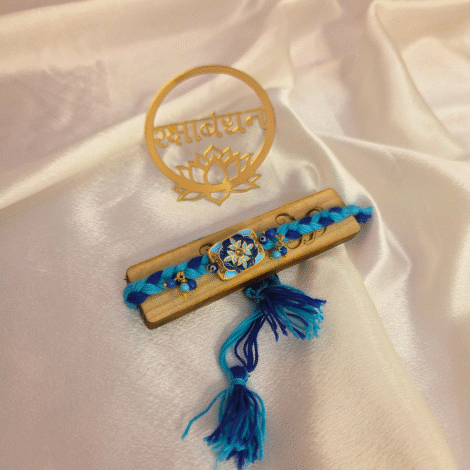 Blue Thread Rakhi